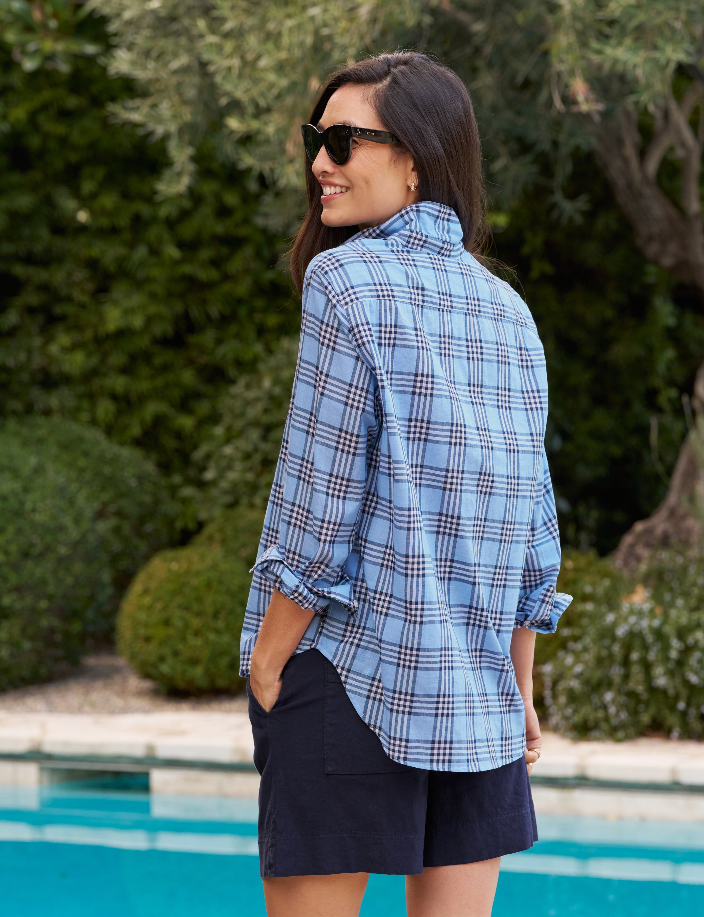 Frank & Eileen Eileen newest Plaid Button Up Shirt