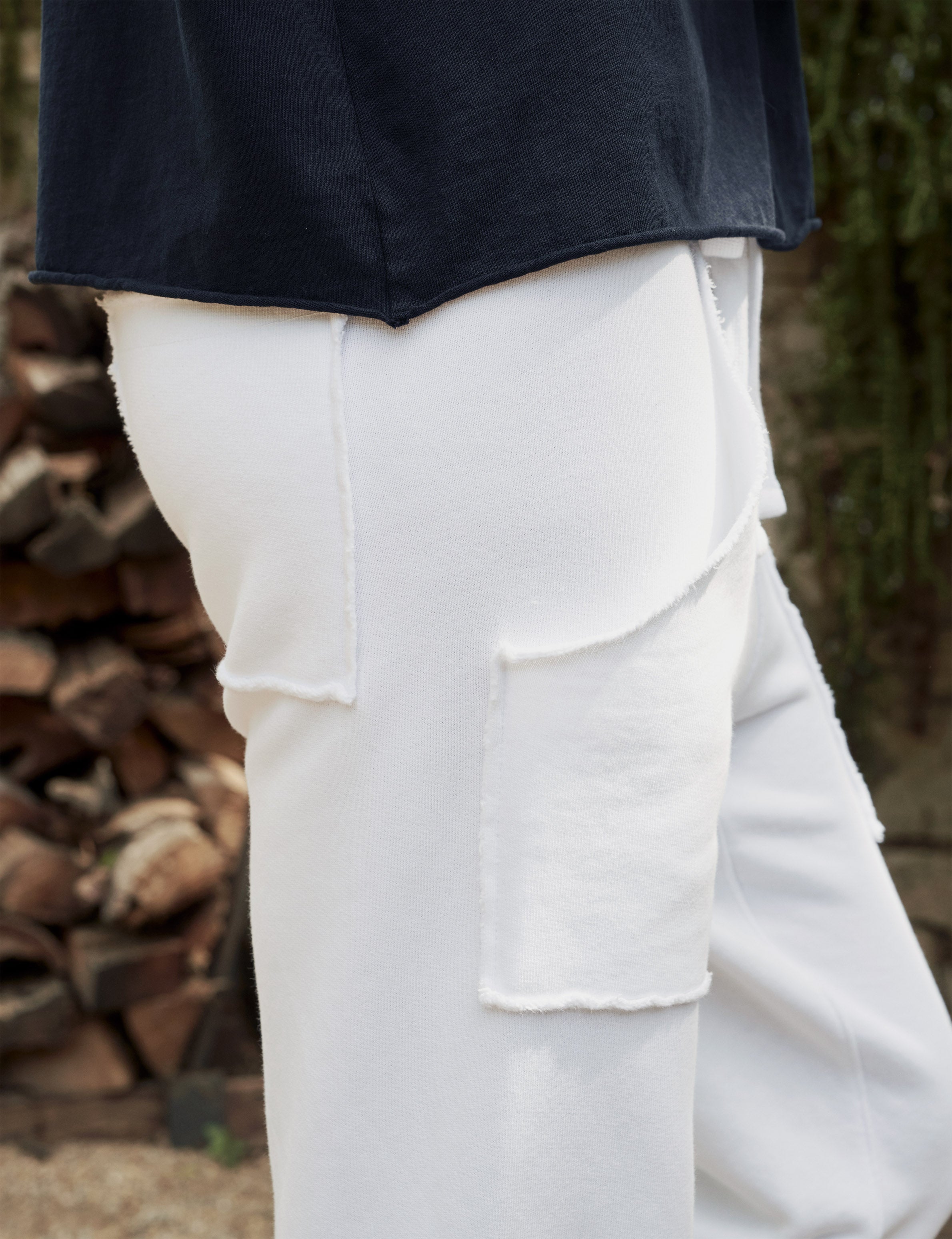 Unisex Joggers - White — IDEAS xLab