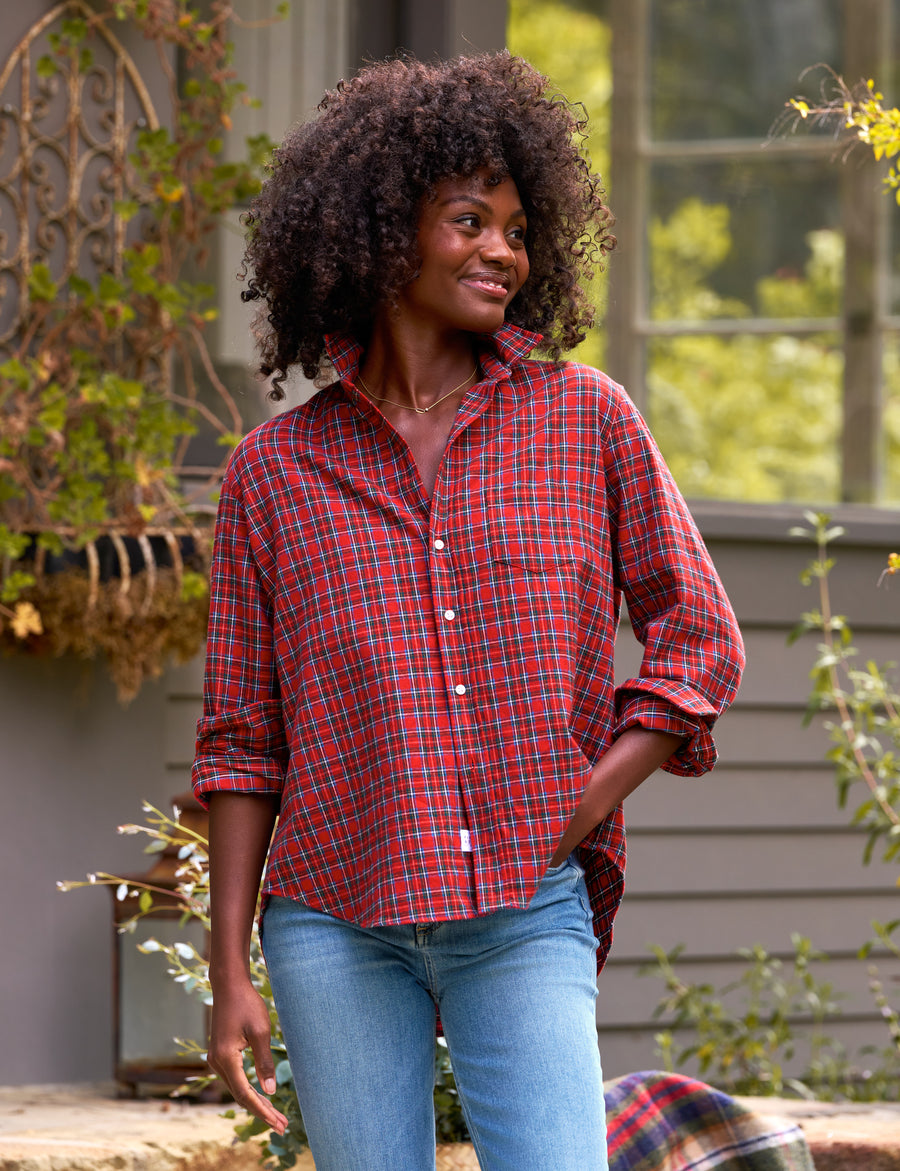 EILEEN Small Red Plaid, Flannel