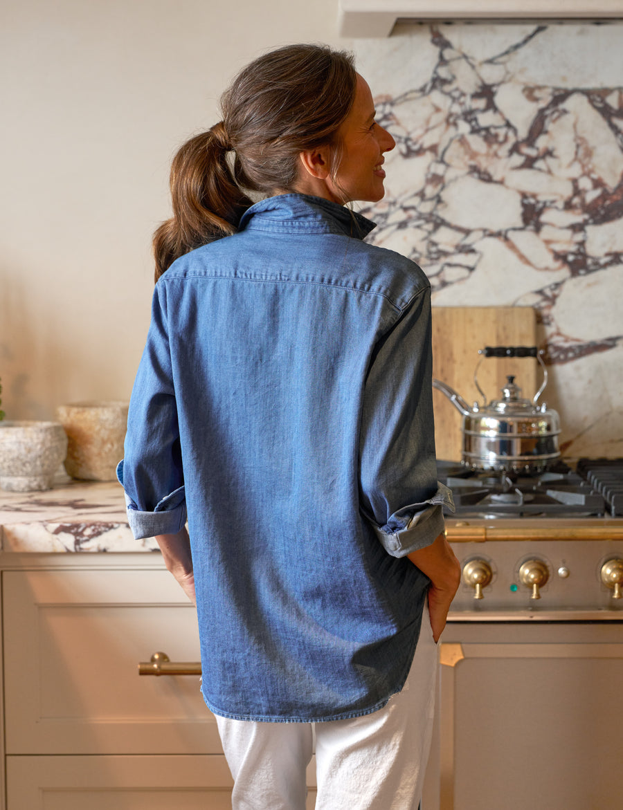 EILEEN Vintage Stonewashed Indigo, Famous Denim