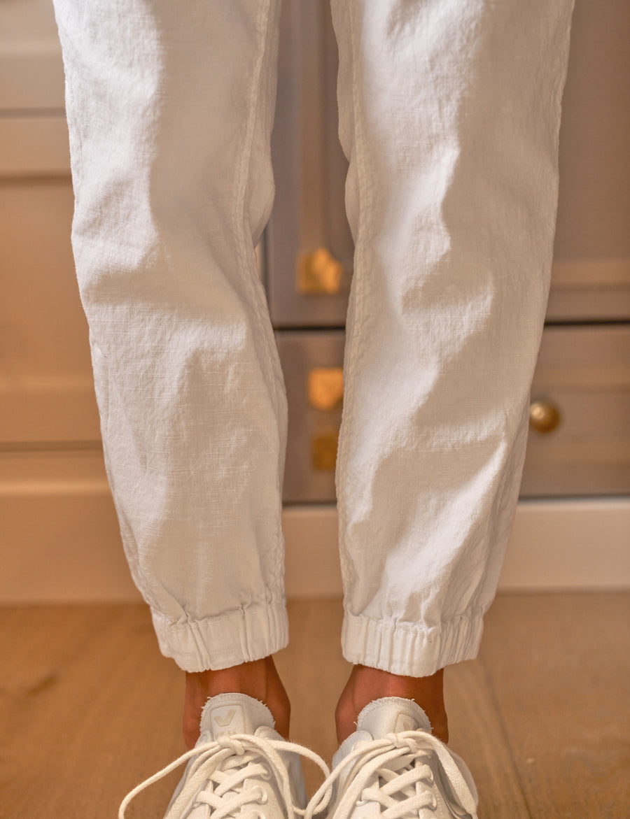 JAMESON White, Italian Performance Linen