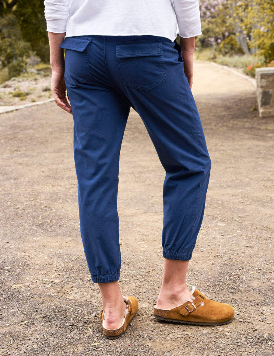 FOXROCK Classic Navy, Italian Peached Twill