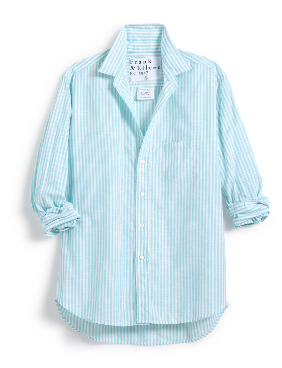 EILEEN Jade Stripe, Casual Cotton