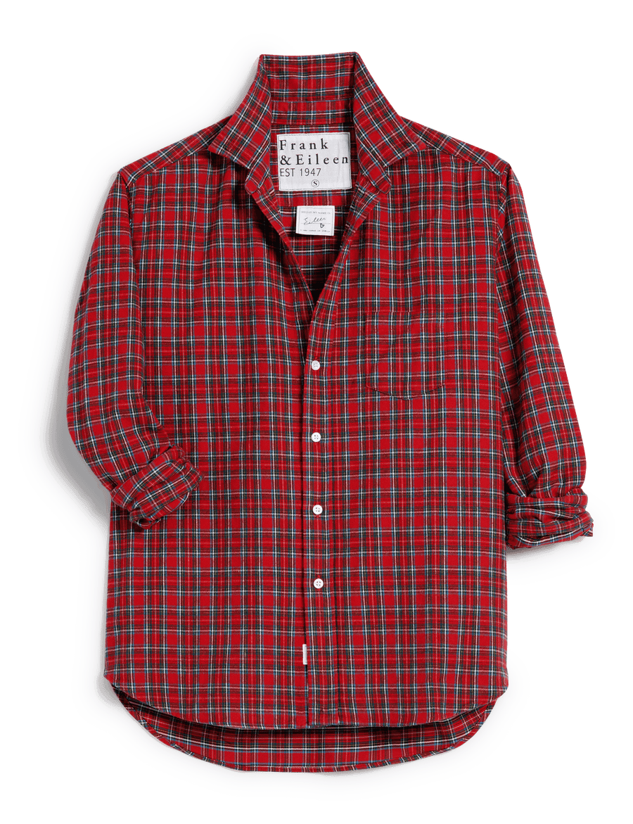 EILEEN Small Red Plaid, Flannel