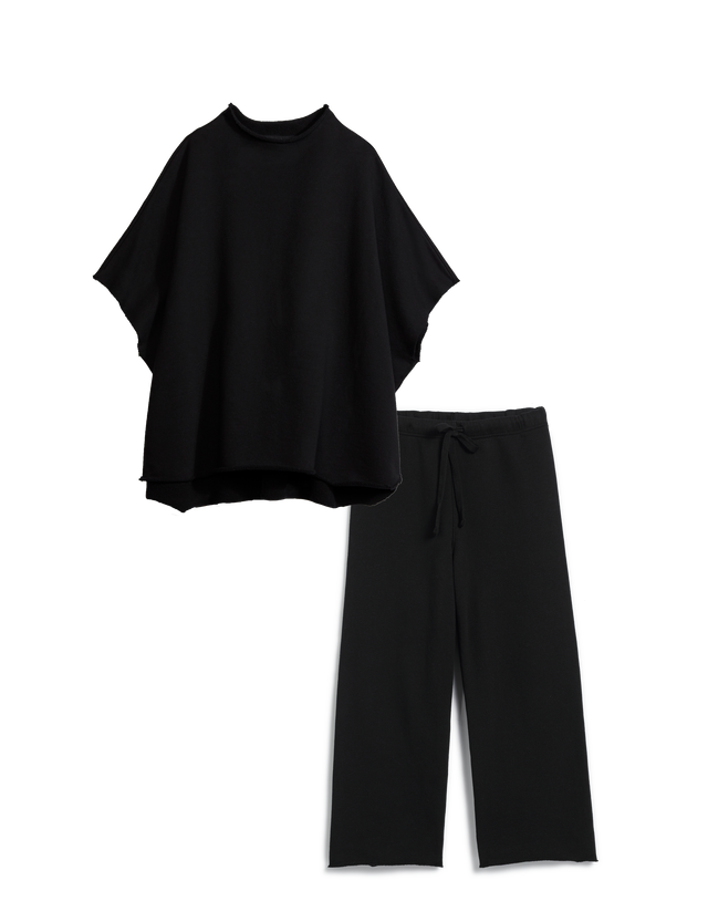 Malibu Travel Set, Audrey Capelet & Favorite Sweatpants, Black | Frank ...